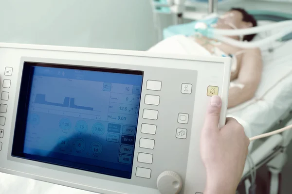 Innovation teknik inom medicinen på sjukhuset — Stockfoto