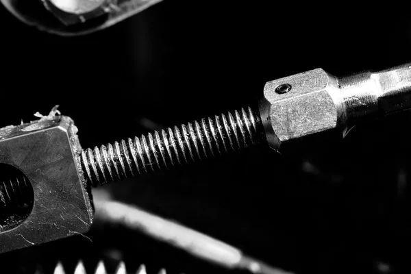 Detalhe do carro para o seu fundo técnico — Fotografia de Stock