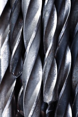 Endüstriyel arka plan matkaplar yığın