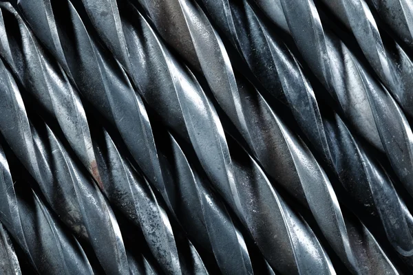 Endüstriyel bir arka plan olarak matkaplar