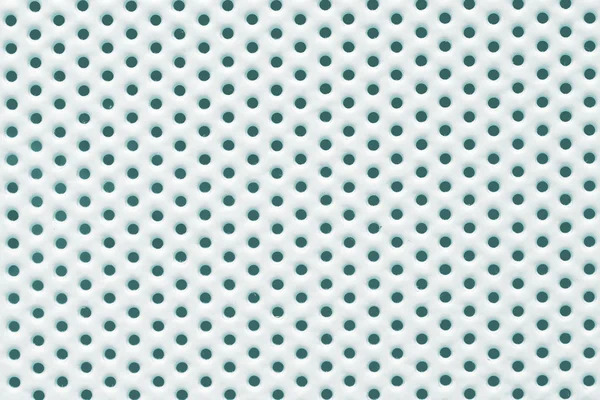 Perforated white painted metal — Stock Photo, Image