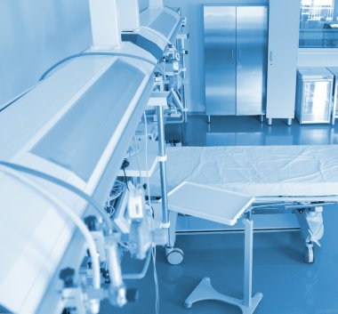 Oda yukarıdan hastane görünümünde