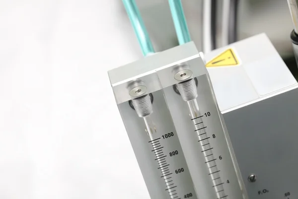 Part of the flowmeter medical device — Stock Photo, Image