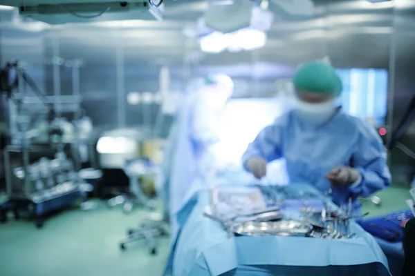 Sala de operaciones. Fondo médico borroso —  Fotos de Stock