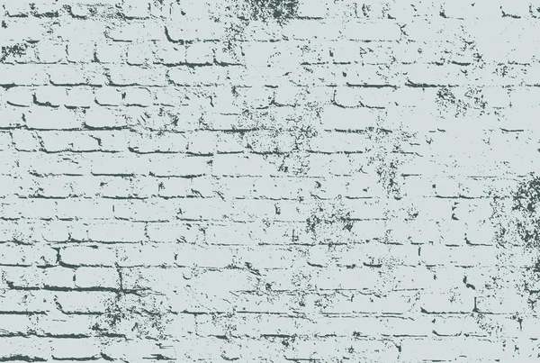 Кирпичная стена с гранжевой поверхностью — стоковое фото