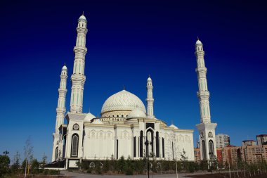 New mosque of Hazrat Sultan clipart