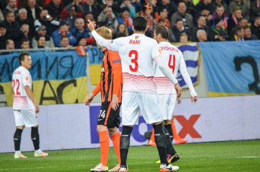 Yarı final 2015/2016 Uefa Avrupa Ligi maçı Shakhtar vs Fc Sevilla arasında
