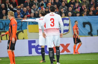 Yarı final 2015/2016 Uefa Avrupa Ligi maçı Shakhtar vs Fc Sevilla arasında