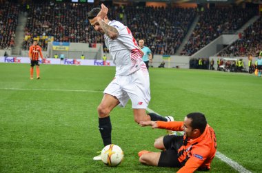 Yarı final 2015/2016 Uefa Avrupa Ligi maçı Shakhtar vs Fc Sevilla arasında