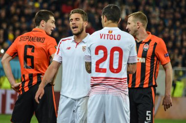 Yarı final 2015/2016 Uefa Avrupa Ligi maçı Shakhtar vs Fc Sevilla arasında