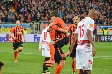 Yarı final 2015/2016 Uefa Avrupa Ligi maçı Shakhtar vs Fc Sevilla arasında