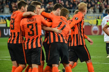 Yarı final 2015/2016 Uefa Avrupa Ligi maçı Shakhtar vs Fc Sevilla arasında
