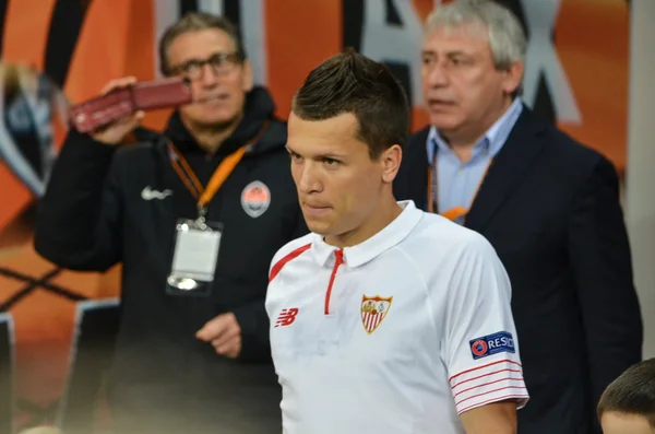 Halve finale 2015/2016 Uefa Europa League match tussen Shakhtar vs Fc Sevilla — Stockfoto