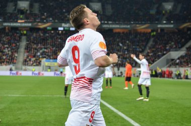 Shakhtar - Fc Sevilla arasında yarı final Uefa Avrupa Ligi maçı