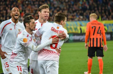 Shakhtar - Fc Sevilla arasında yarı final Uefa Avrupa Ligi maçı