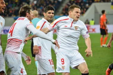 Shakhtar - Fc Sevilla arasında yarı final Uefa Avrupa Ligi maçı