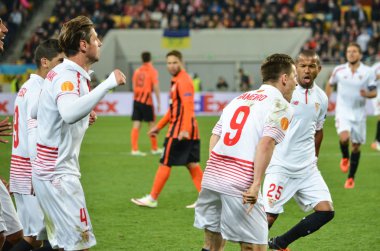 Shakhtar - Fc Sevilla arasında yarı final Uefa Avrupa Ligi maçı