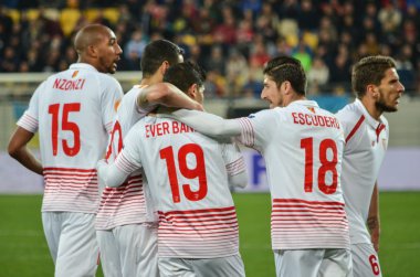 Shakhtar - Fc Sevilla arasında yarı final Uefa Avrupa Ligi maçı