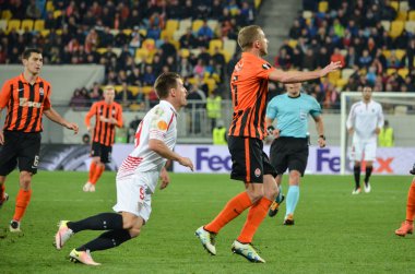 Shakhtar - Fc Sevilla arasında yarı final Uefa Avrupa Ligi maçı