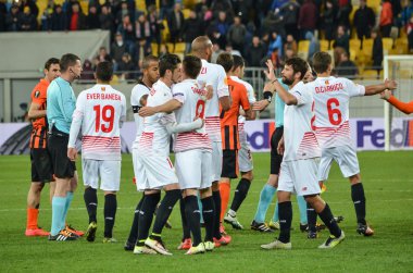 Yarı final Uefa Avrupa Ligi maç Shakhtar vs Fc Sevilla (İspanya arasında)