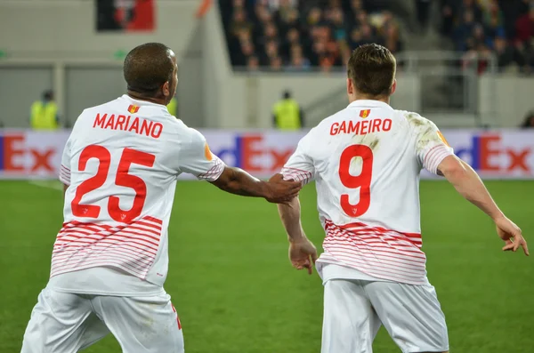Shakhtar - Fc Sevilla arasında yarı final Uefa Avrupa Ligi maçı