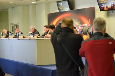 Yarı final Uefa Avrupa Ligi maç Shakhtar vs Fc Sevilla (İspanya arasında)