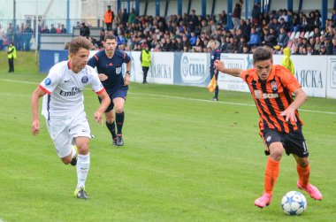 Gençlik Şampiyonlar Ligi maç Shakhtar Rakip Paris Saint-Germain arasında