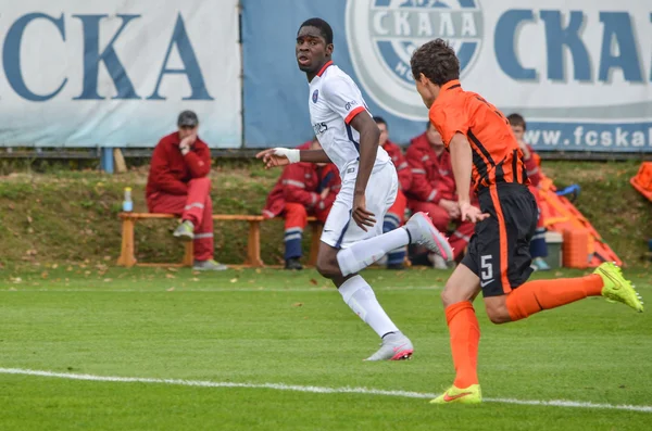 シャフタール vs パリ ・ サンジェルマン (Psg) (U19 間 Uefa 青年チャンピオンズ リーグの試合) — ストック写真