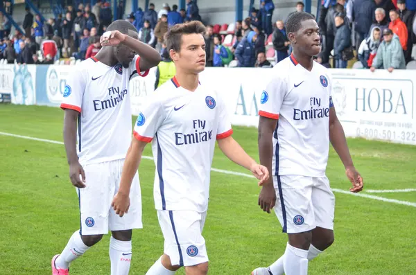UEFA Youth Champions League partido entre Shakhtar vs Paris Saint-Germain (PSG) (U19 ) — Foto de Stock