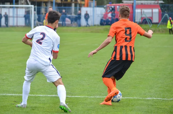 Jeugd Champions League match tussen Shakhtar vs Paris Saint-Germain — Stockfoto