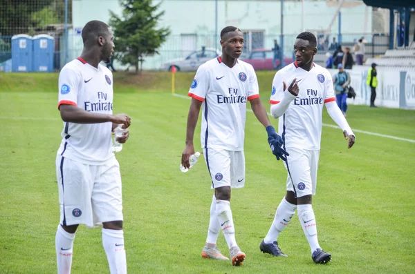 Youth Champions League partido entre Shakhtar vs Paris Saint-Germain (PSG) (U19 ) — Foto de Stock