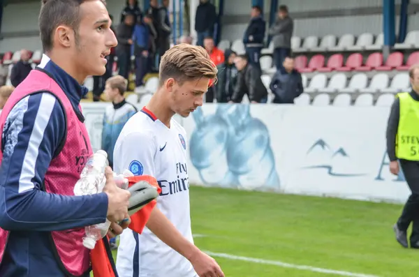 Jeugd Champions League match tussen Shakhtar vs Paris Saint-Germain (Psg) (U19) — Stockfoto