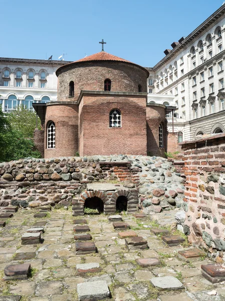 Saint george, Sofya, Bulgaristan'ın en eski kilisede Kilisesi Stok Fotoğraf