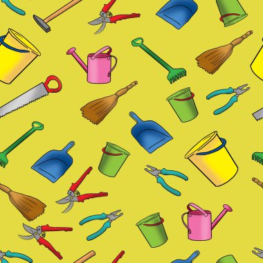 Onarım ve Temizleme için öğeleri ile Seamless Modeli