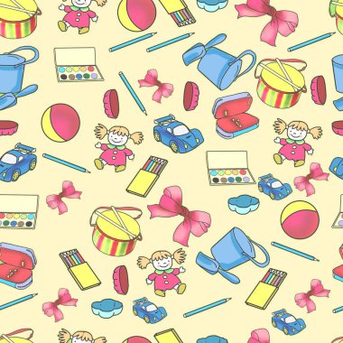 Çocuklar için çizgi film oyuncakları şirin desen