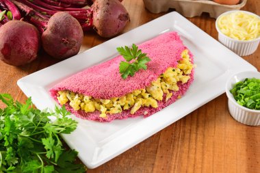 Renkli tapyoka - manyok un