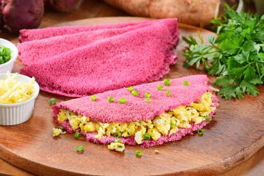 Renkli tapyoka - manyok un