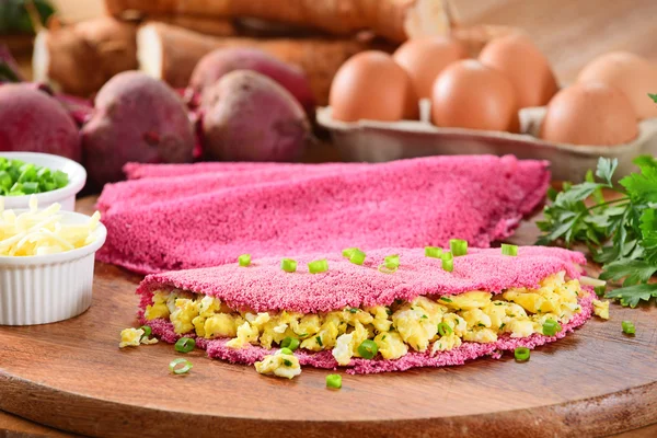 Colourful Tapioca - Cassava flour — Stock Photo, Image