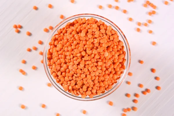 Orange lentil bowl — Stock Photo, Image