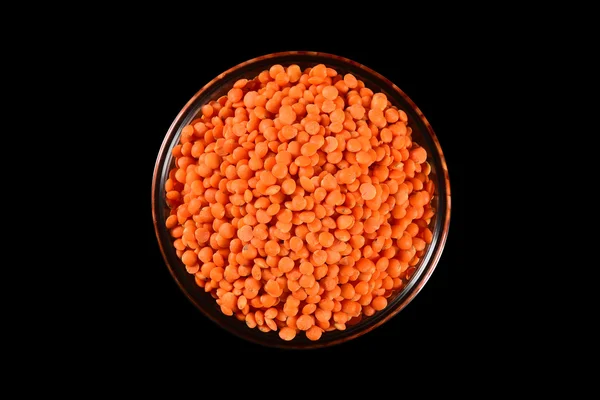 Orange lins skål — Stockfoto