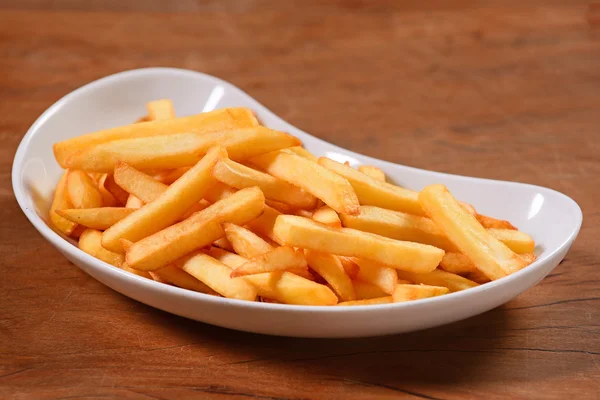 Pommes Teller — Stockfoto