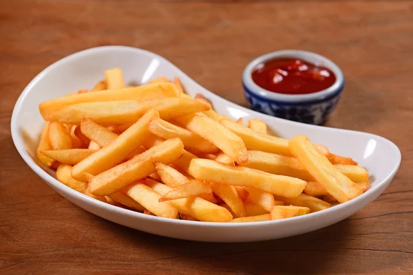 French Fries Plate — Stock Photo, Image
