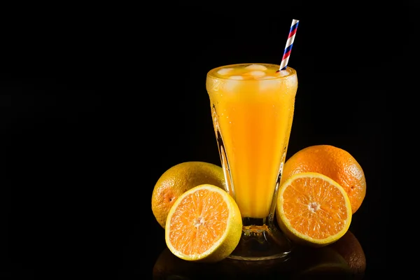 Verre de jus d'orange — Photo