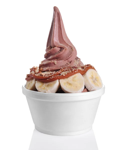 Tiefkühljoghurt — Stockfoto