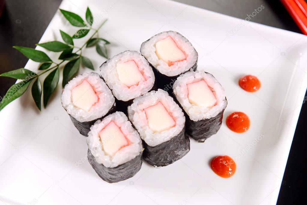 Hossomaki sushi