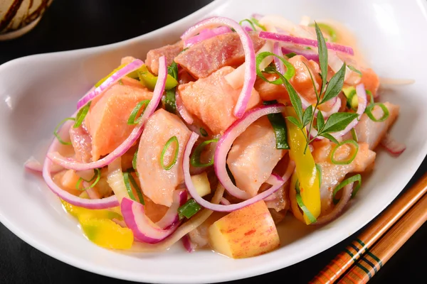 Ceviche au saumon — Photo