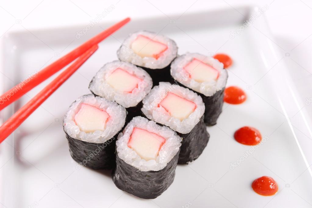 Hossomaki sushi