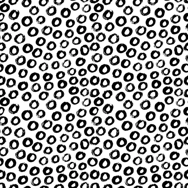 Motif sans couture avec des cercles — Image vectorielle