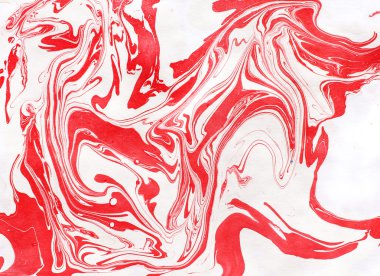 Hand drawn red and white  texture.  clipart