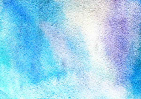 Abstrato azul e roxo fundo aquarela. — Fotografia de Stock